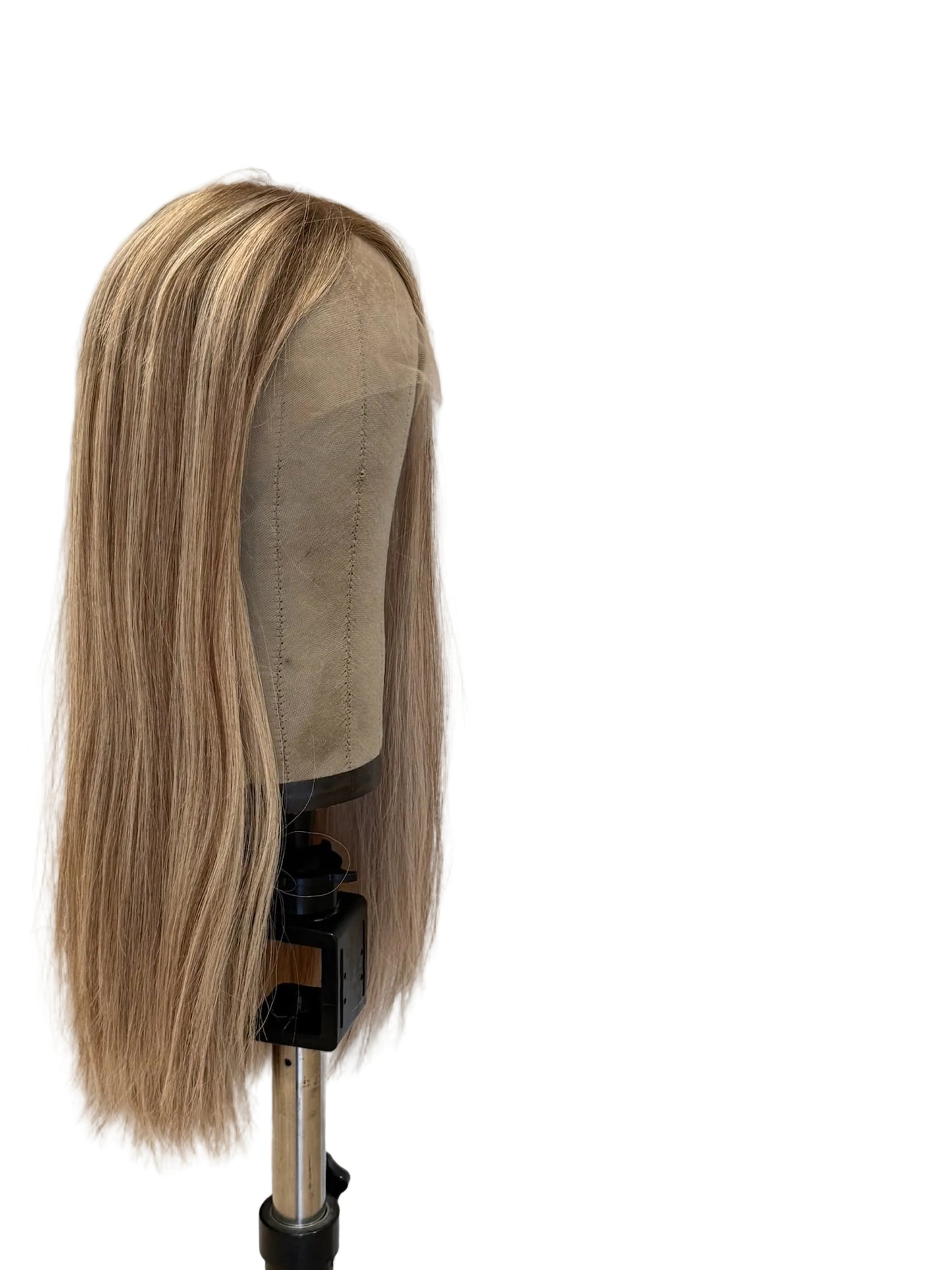 Platinum Blonde Lace Top Wig for Sensitive Scalps