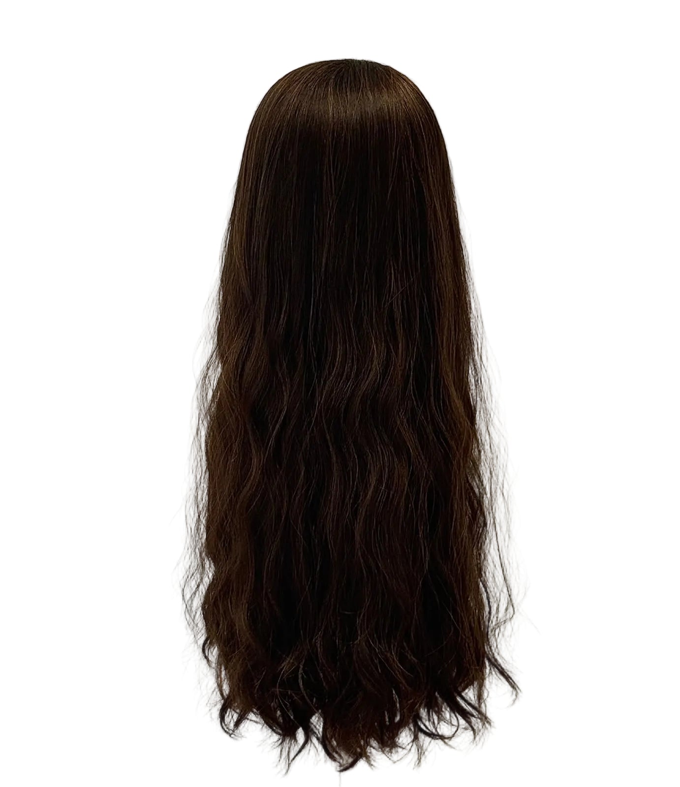 Chestnut Brown Bandfall Wig in Natural Wave
