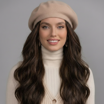 Chestnut Brown Bandfall Wig for Sensitive Scalps