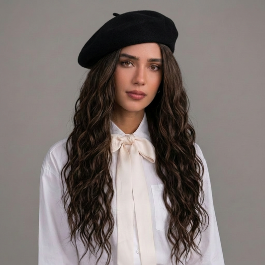 Rich Brown Bandfall Wig for Sensitive Scalps
