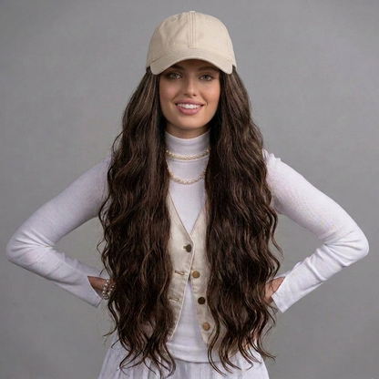 Medium Brown Hatfall Wig for Sensitive Scalps