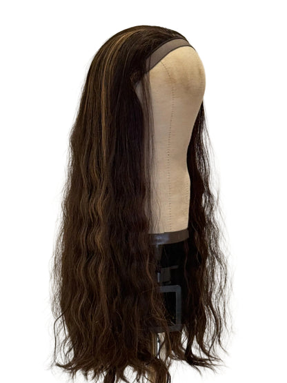 Medium Brown Bandfall Wig for Extra Comfort
