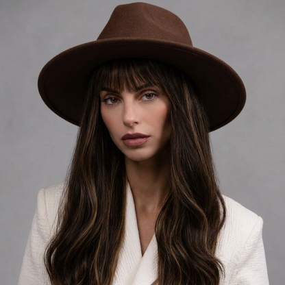 Rich Brown Hatfall Wig in Natural Wave