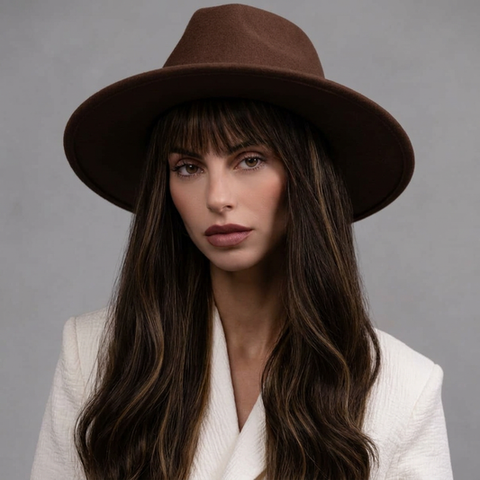 Rich Brown Hatfall Wig in Natural Wave