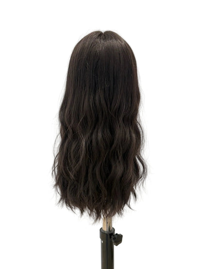 Solid Dark Brown Bandfall Wig for Extra Comfort