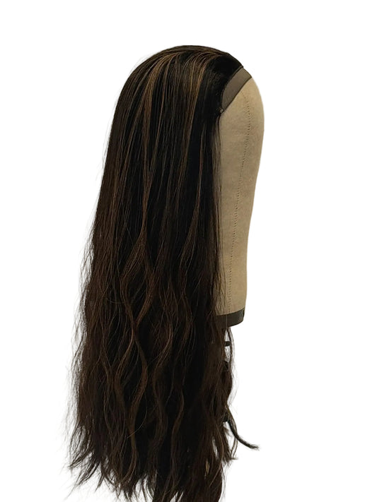 Rich Brown Bandfall Wig in Natural Wave