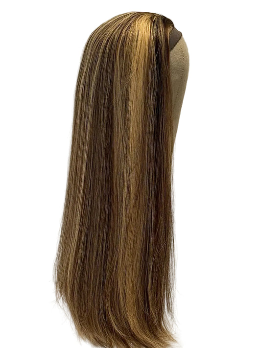 Golden Blonde Bandfall Wig in Natural Wave