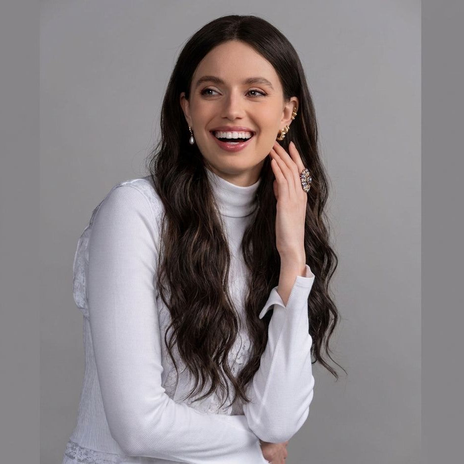 Medium Brown Silk Top Wig for Sensitive Scalps