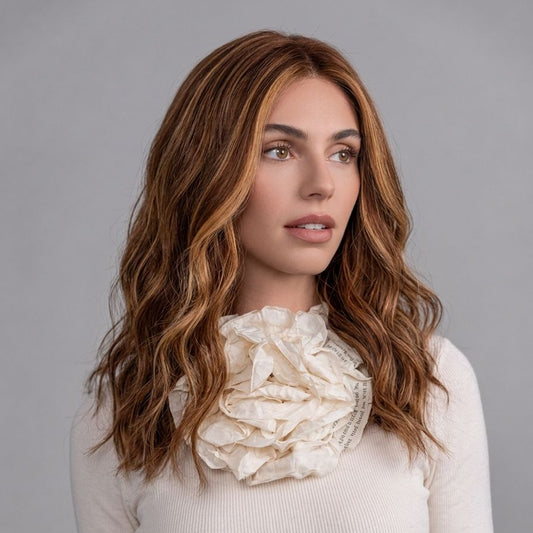 Golden Blonde Silk Top Wig for Extra Comfort