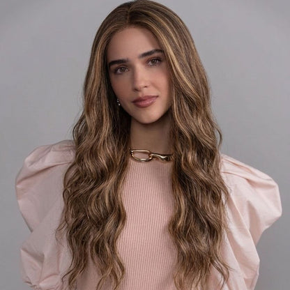 Golden Blonde Lace Top Wig for Sensitive Scalps