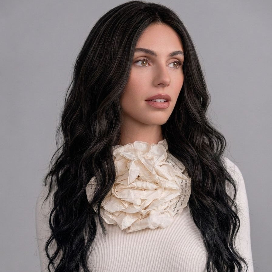 Solid Dark Brown Bandfall Wig for Extra Comfort