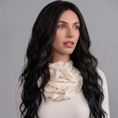 Solid Dark Brown Bandfall Wig for Extra Comfort