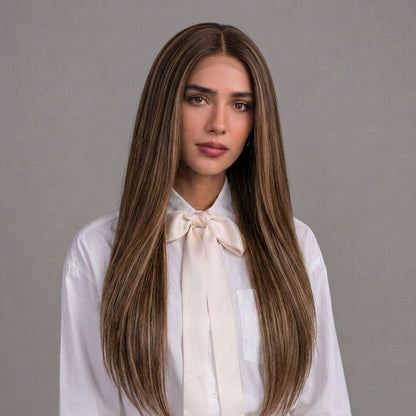 Platinum Blonde Bandfall Wig for Sensitive Scalps