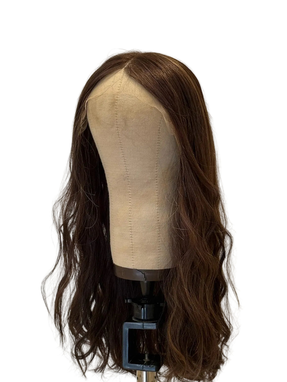 Chestnut Brown Lace Top Wig for Sensitive Scalps