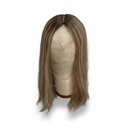 Platinum Blonde Silk Top Wig for Sensitive Scalps